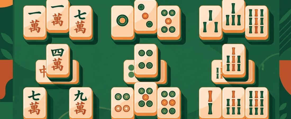 Bamboo, Dots, and Characters: The Three Mahjong Suits