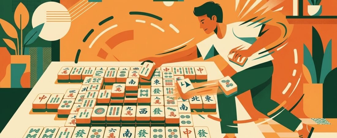 如何更快解麻将接龙