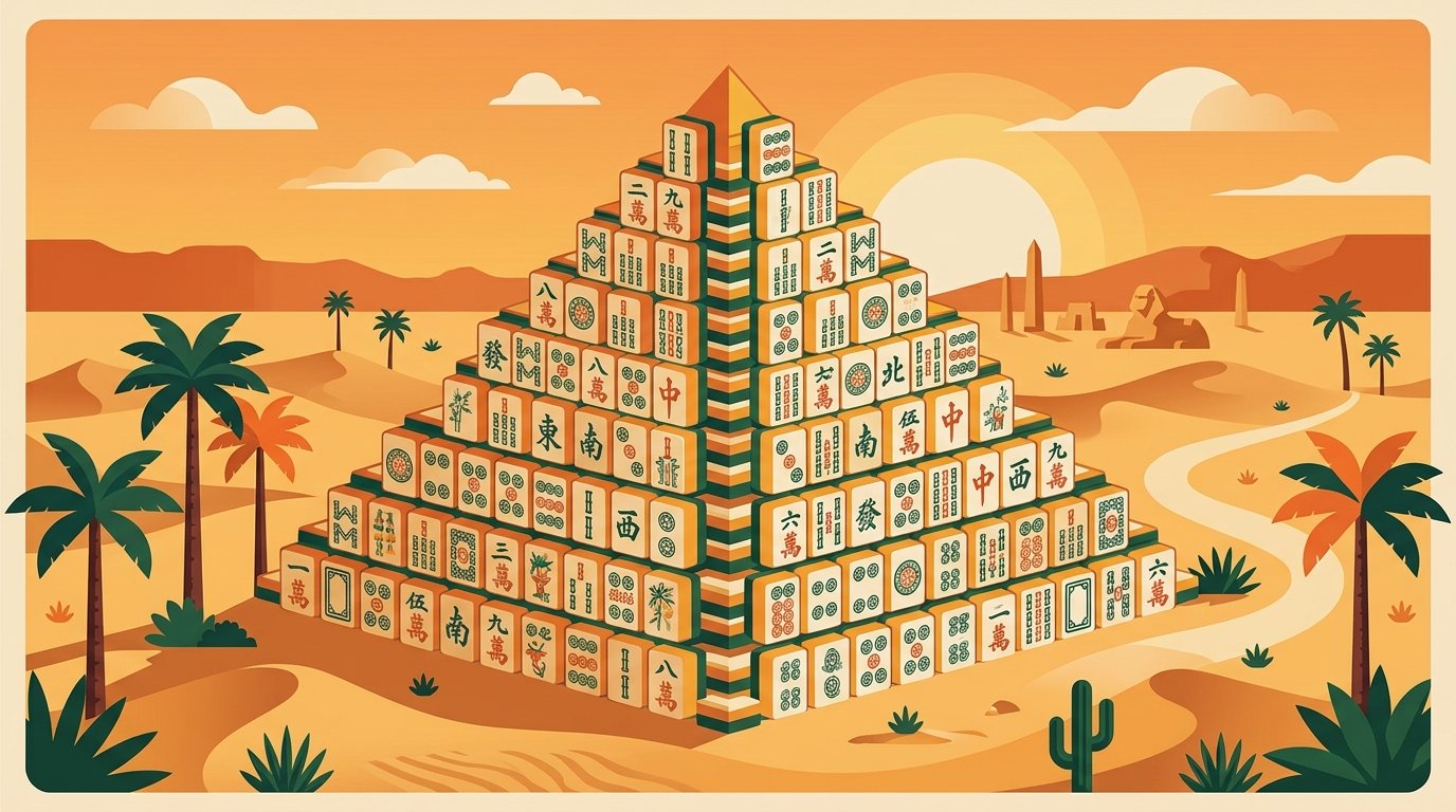 Play Pyramid Mahjong Free Online