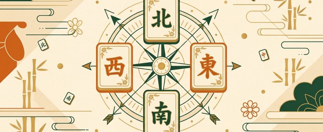 The Four Winds in Mahjong: East, South, West, North