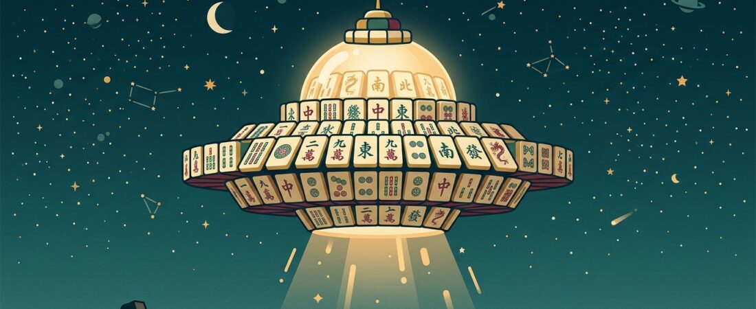 UFO Mahjong and the Long Tail of Layouts (Real Data)