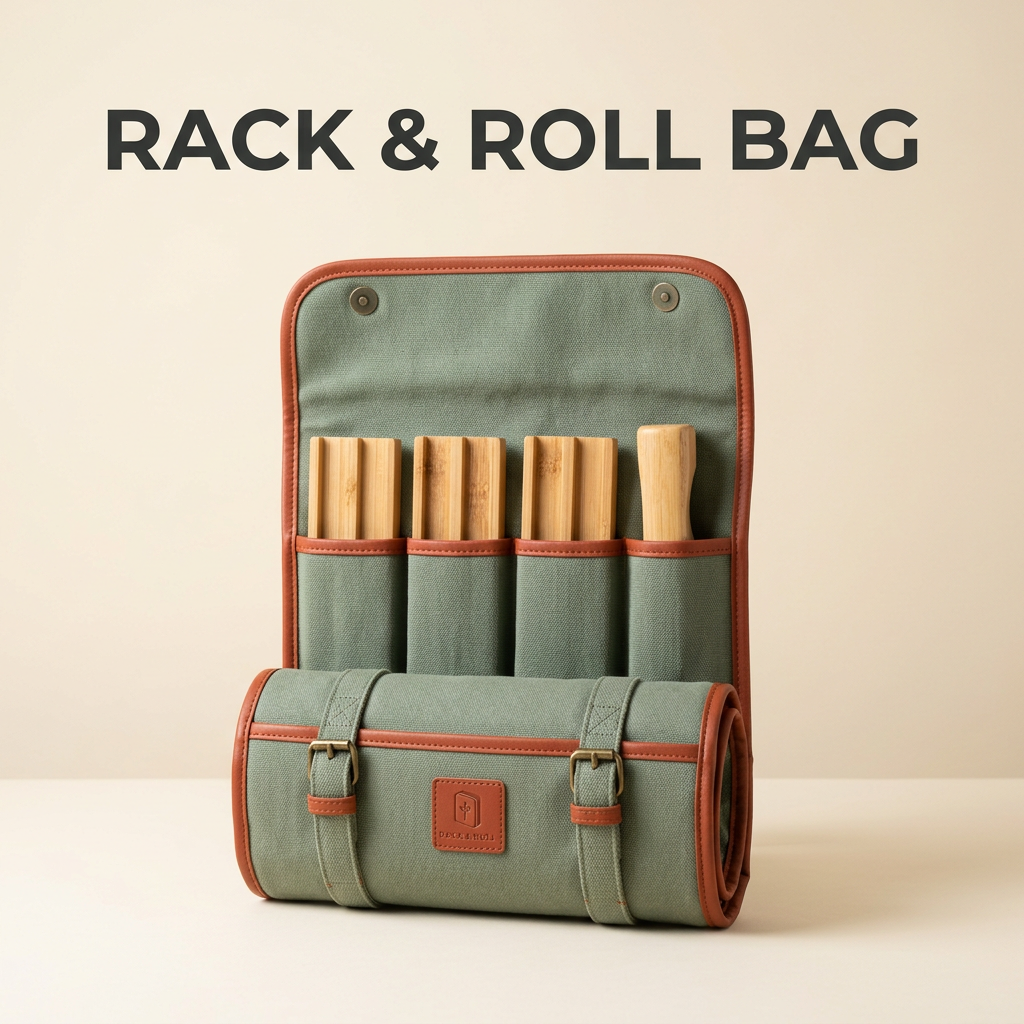 Sac Mahjong Rack & Roll — Sac de transport pour ensembles rack et poussoir